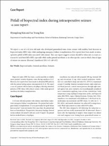 Pitfall of bispectral index during intraoperative seizure -a case report-