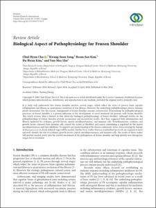 Biological Aspect of Pathophysiology for Frozen Shoulder