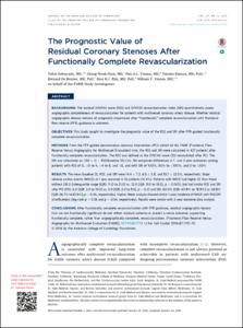 The Prognostic Value of Residual Coronary Stenoses After Functionally Complete Revascularization.