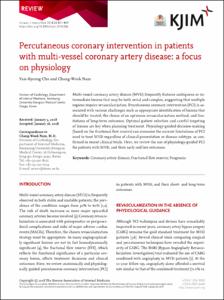 Percutaneous coronary intervention in patients with multi-vessel coronary artery disease: a focus on physiology