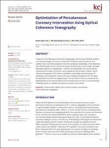 Optimization of Percutaneous Coronary Intervention Using Optical Coherence Tomography