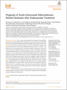 Prognosis of Acute Intracranial Atherosclerosis- Related Occlusion after Endovascular Treatment