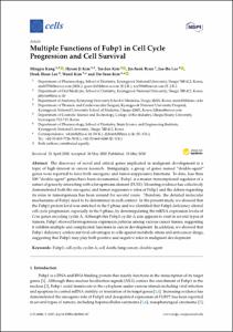 Multiple Functions of Fubp1 in Cell Cycle Progression and Cell Survival