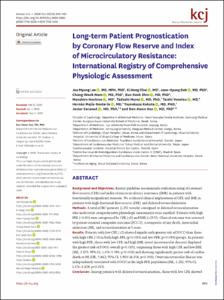 Long-term Patient Prognostication by Coronary Flow Reserve and Index of Microcirculatory Resistance: International Registry of Comprehensive Physiologic Assessment