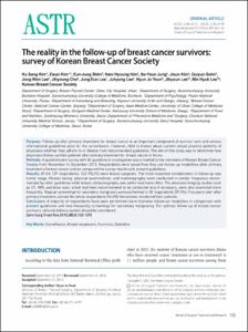 The reality in the follow-up of breast cancer survivors: survey of Korean Breast Cancer Society