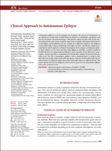 Clinical Approach to Autoimmune Epilepsy