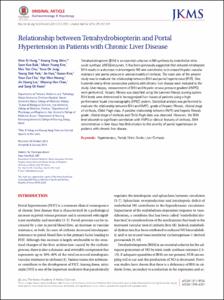 Relationship between Tetrahydrobiopterin and Portal Hypertension in Patients with Chronic Liver Disease