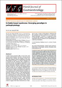 Irritable bowel syndrome: Emerging paradigm in pathophysiology