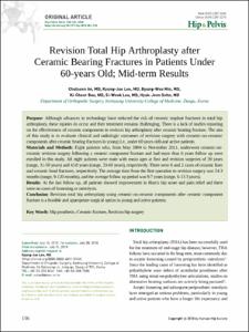Revision Total Hip Arthroplasty after Ceramic Bearing Fractures in Patients Under 60-years Old; Mid-term Results