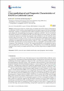 Clinicopathological and Prognostic Characteristics of RAD51 in Colorectal Cancer