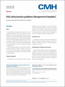 KASL clinical practice guidelines: Management of Hepatitis C