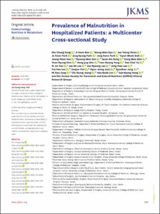 Prevalence of Malnutrition in Hospitalized Patients: a Multicenter Cross-sectional Study