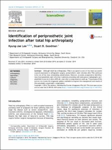 Identification of periprosthetic joint infection after total hip arthroplasty