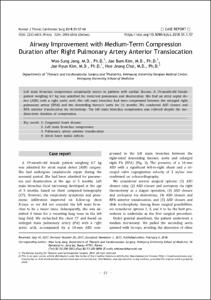 Airway Improvement with Medium-Term Compression Duration after Right Pulmonary Artery Anterior Translocation.
