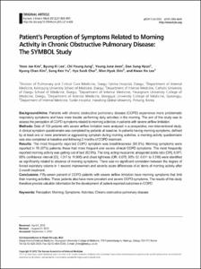 Patient's Perception of Symptoms Related to Morning Activity in Chronic Obstructive Pulmonary Disease: The SYMBOL Study