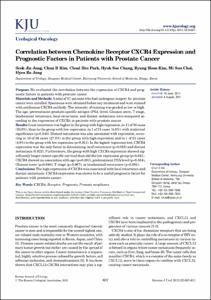 Correlation between Chemokine Receptor CXCR4 Expression and Prognostic Factors in Patients with Prostate Cancer