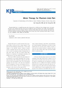 Mirror Therapy for Phantom Limb Pain