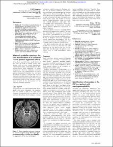 Bilateral cerebellar ataxia as the sole manifestation of a unilateral rostral pontine tegmental infarct