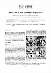 A Rare Case of Male Lymphocytic Hypophysitis