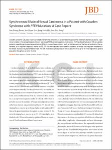 Synchronous Bilateral Breast Carcinoma in a Patient with Cowden Syndrome with PTEN Mutation: A Case Report