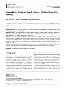 Comorbidity Study on Type 2 Diabetes Mellitus Using Data Mining