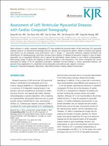 Assessment of Left Ventricular Myocardial Diseases with Cardiac Computed Tomography