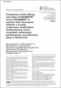Comparison of the efficacy and safety of CELBESTA® versus CELEBREX® in patients with rheumatoid arthritis: a 6-week, multicenter, double-blind, double-dummy, active-controlled, randomized, parallel-group, non-inferiority phase 4 clinical trial