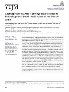 A retrospective analysis of etiology and outcomes of hemophagocytic lymphohistiocytosis in children and adults