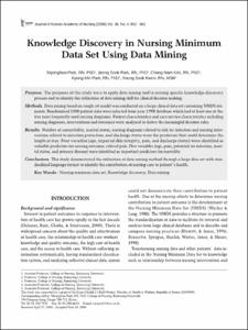 Knowledge Discovery in Nursing Minimum Data Set Using Data Mining