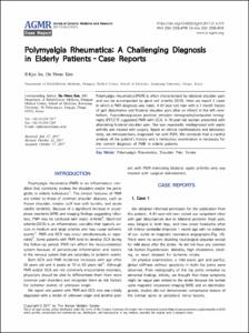 Polymyalgia Rheumatica: A Challenging Diagnosis in Elderly Patients - Case Reports