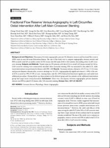 Fractional Flow Reserve Versus Angiography in Left Circumflex Ostial Intervention After Left Main Crossover Stenting